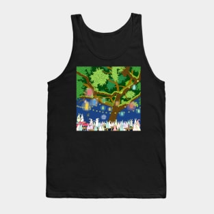 Dancing under Lights of Night Tank Top